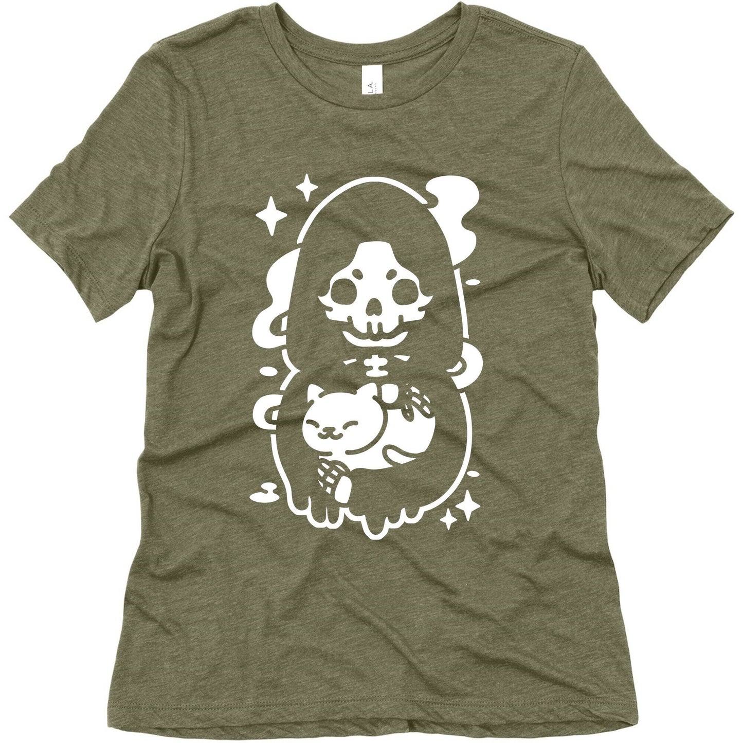 Death and Kitty Women's Triblend Tee