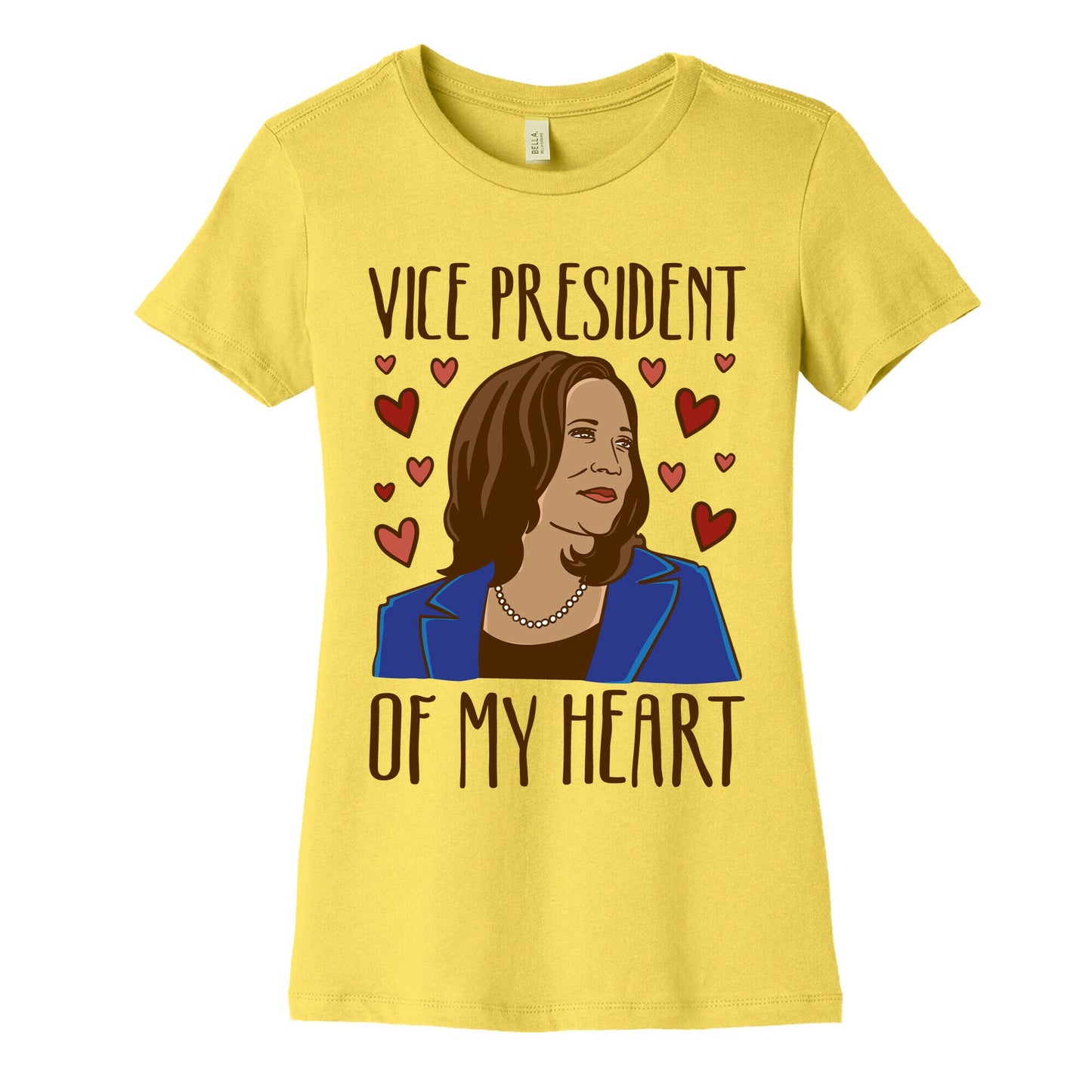 Vice President of My Heart Womens Cotton Tee