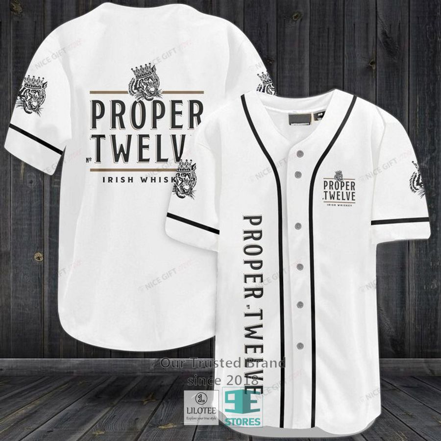 Proper No Twelve Baseball Jersey