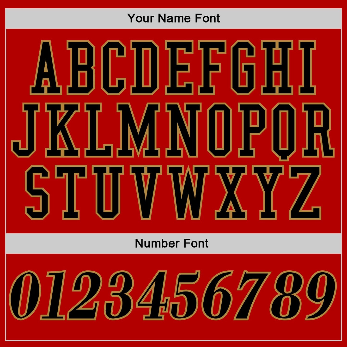 Custom Red Black-Old Gold Authentic Baseball Jersey