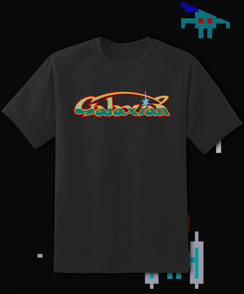 Galaxian Retro Video game arcade T Shirt Adult & Youth Sizes Fast Ship