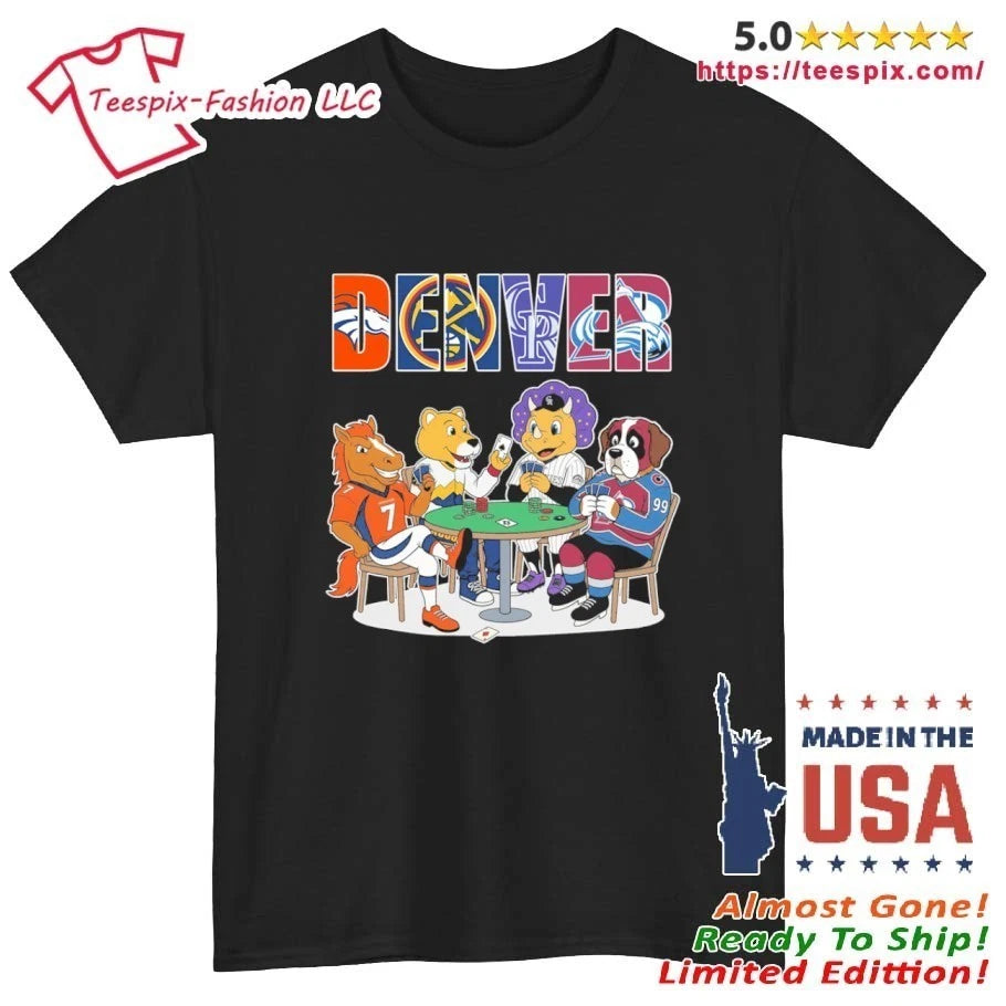 Denver Team Sport Mascot Player Game Shirt