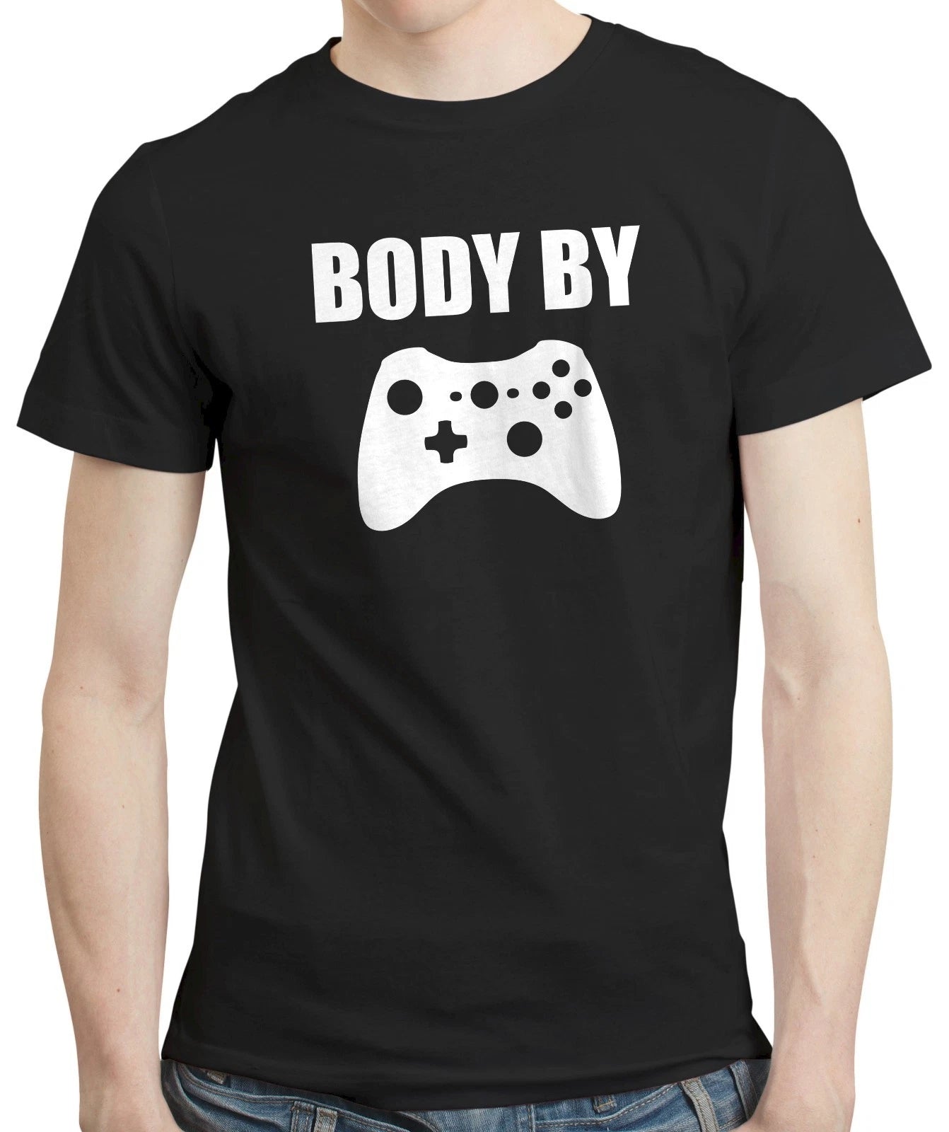 Body By Gaming - Console Gamer Gaming Funny Birthday Gift Idea T-shirt Tshirt