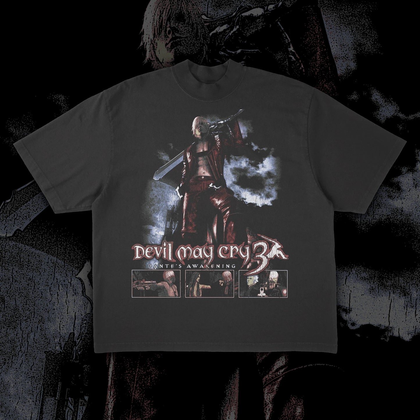 Devil May Cry 3 Tee, Retro Vintage 90s Classic Game Fan T Shirt S-5XL
