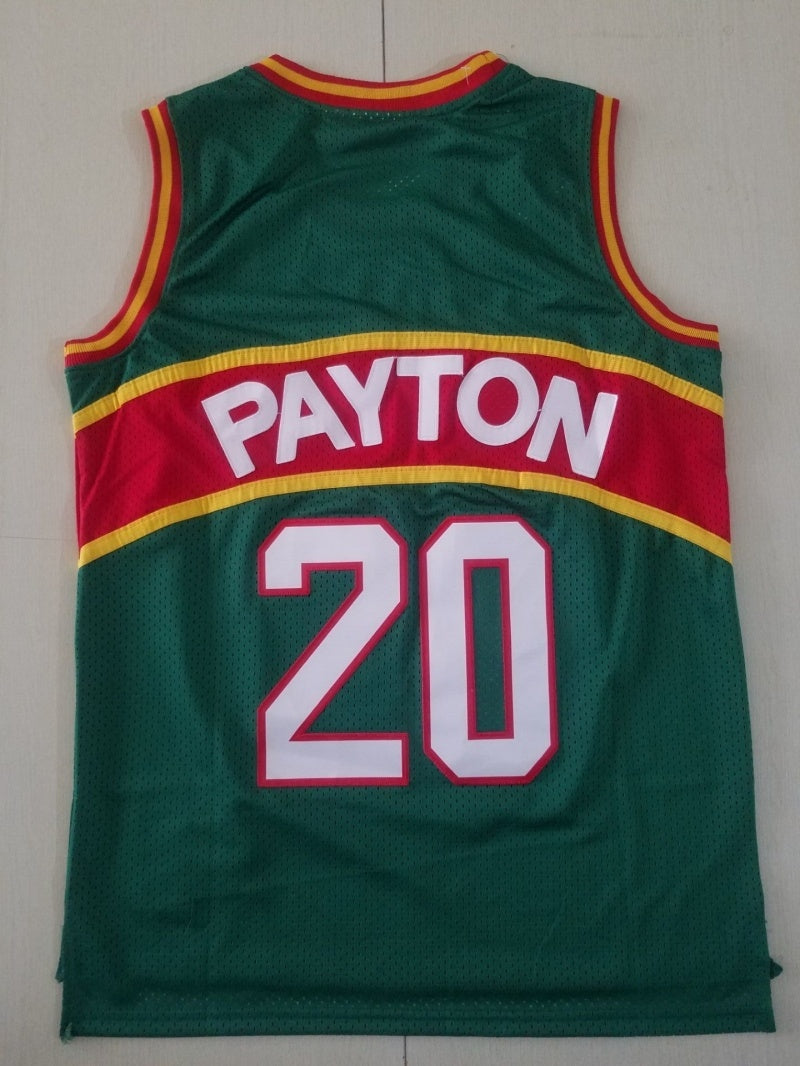 seattle supersonics #20 gary payton Supersonics 20 Red s-xxl Style 2