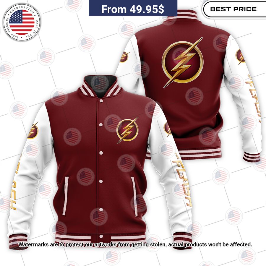 HOT The Flash Baseball Jacket