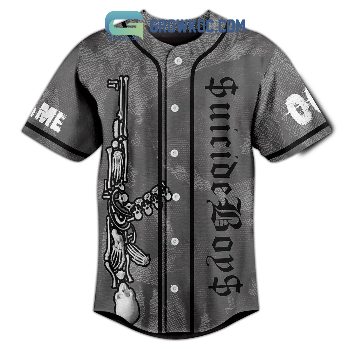 Suicideboys Let Them Bury Me I Am Not Dead Personalized Baseball Jersey