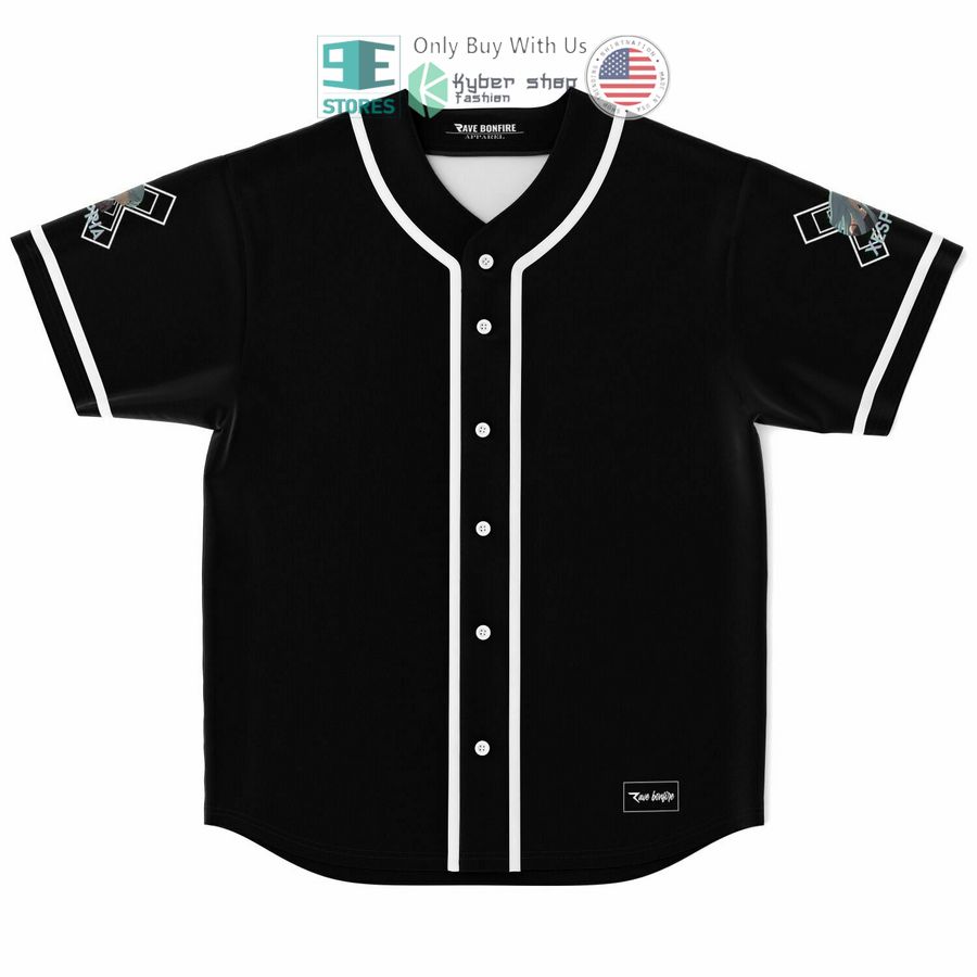 BEST Xespria black Baseball Jersey