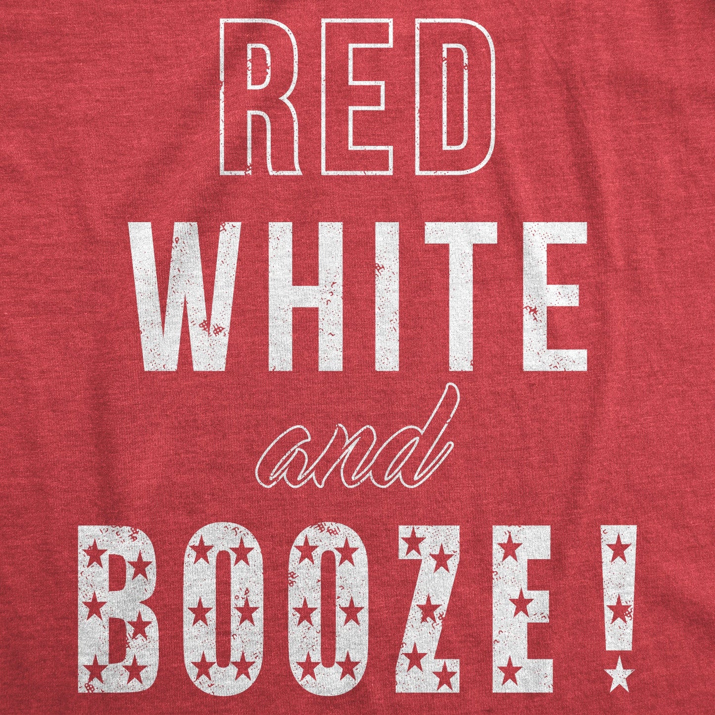 Red White and Booze Men's T Shirt Hoodie, Sweatshirt | WearSparks.com (Image 2)