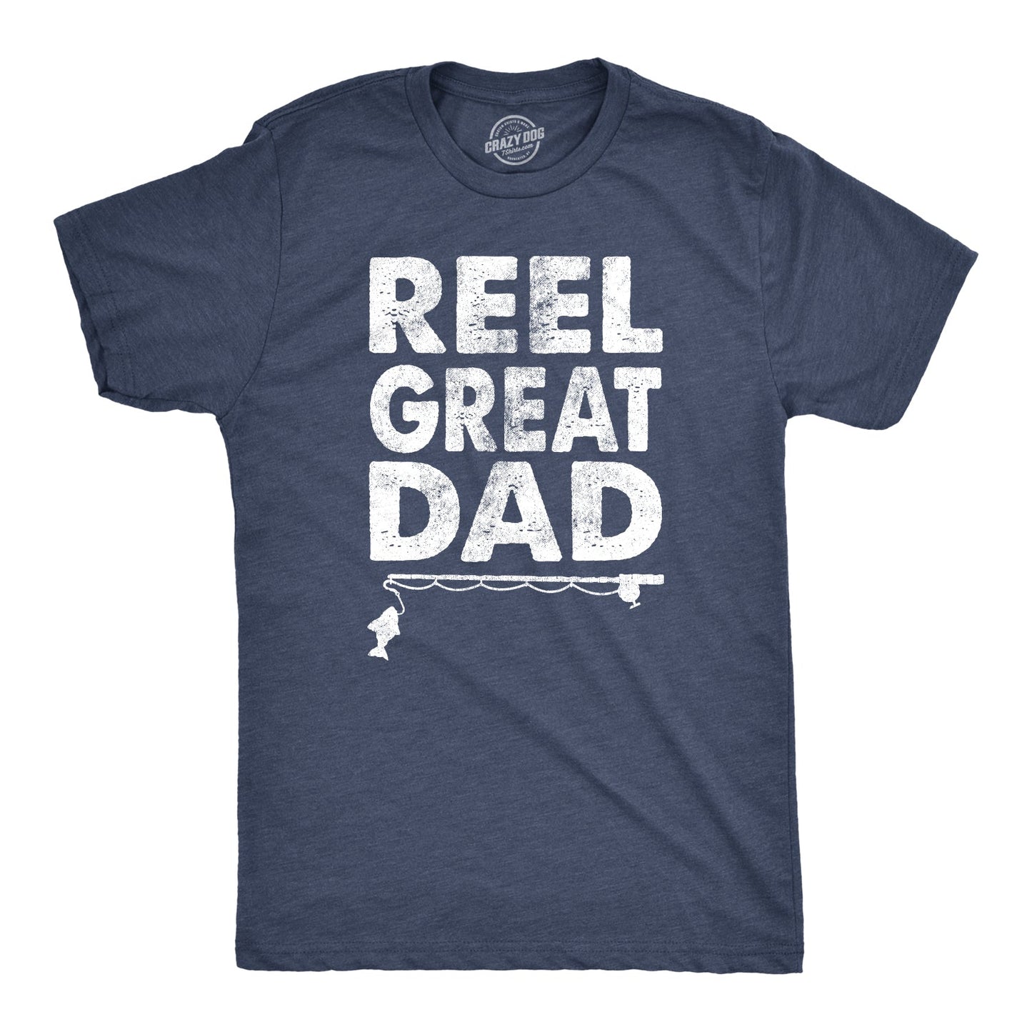 Reel Great Dad Men's T Shirt Hoodie, Sweatshirt | WearSparks.com (Image 1)