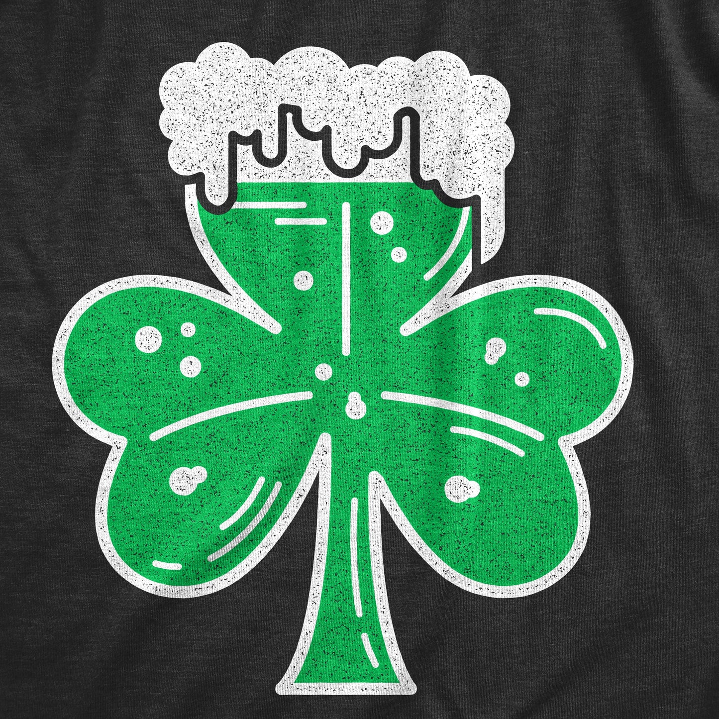 Shamrock Beer Glass Men's T Shirt Hoodie, Sweatshirt | WearSparks.com (Image 2)