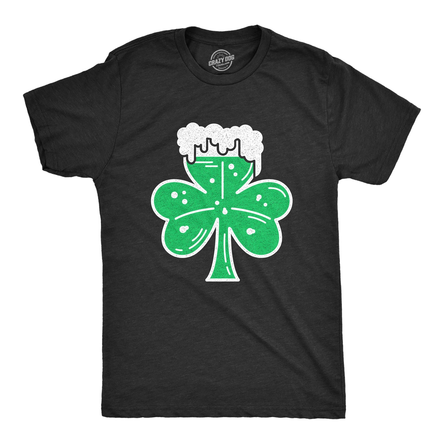 Shamrock Beer Glass Men's T Shirt Hoodie, Sweatshirt | WearSparks.com (Image 1)