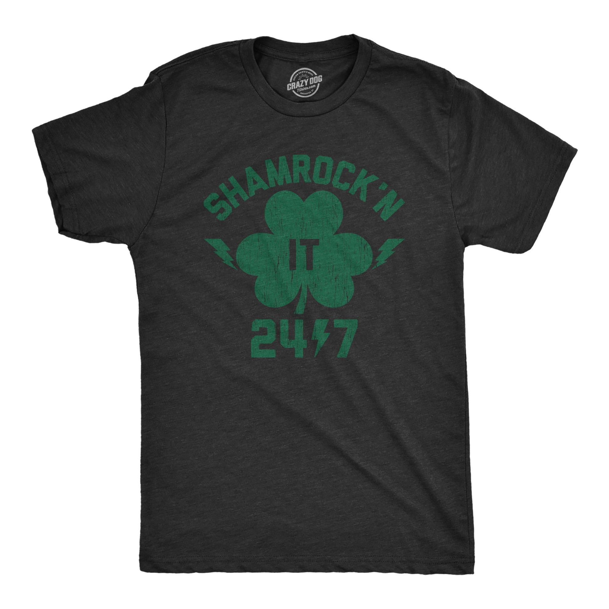 Shamrock'n It 24/7 Men's T Shirt Hoodie, Sweatshirt | WearSparks.com (Image 1)