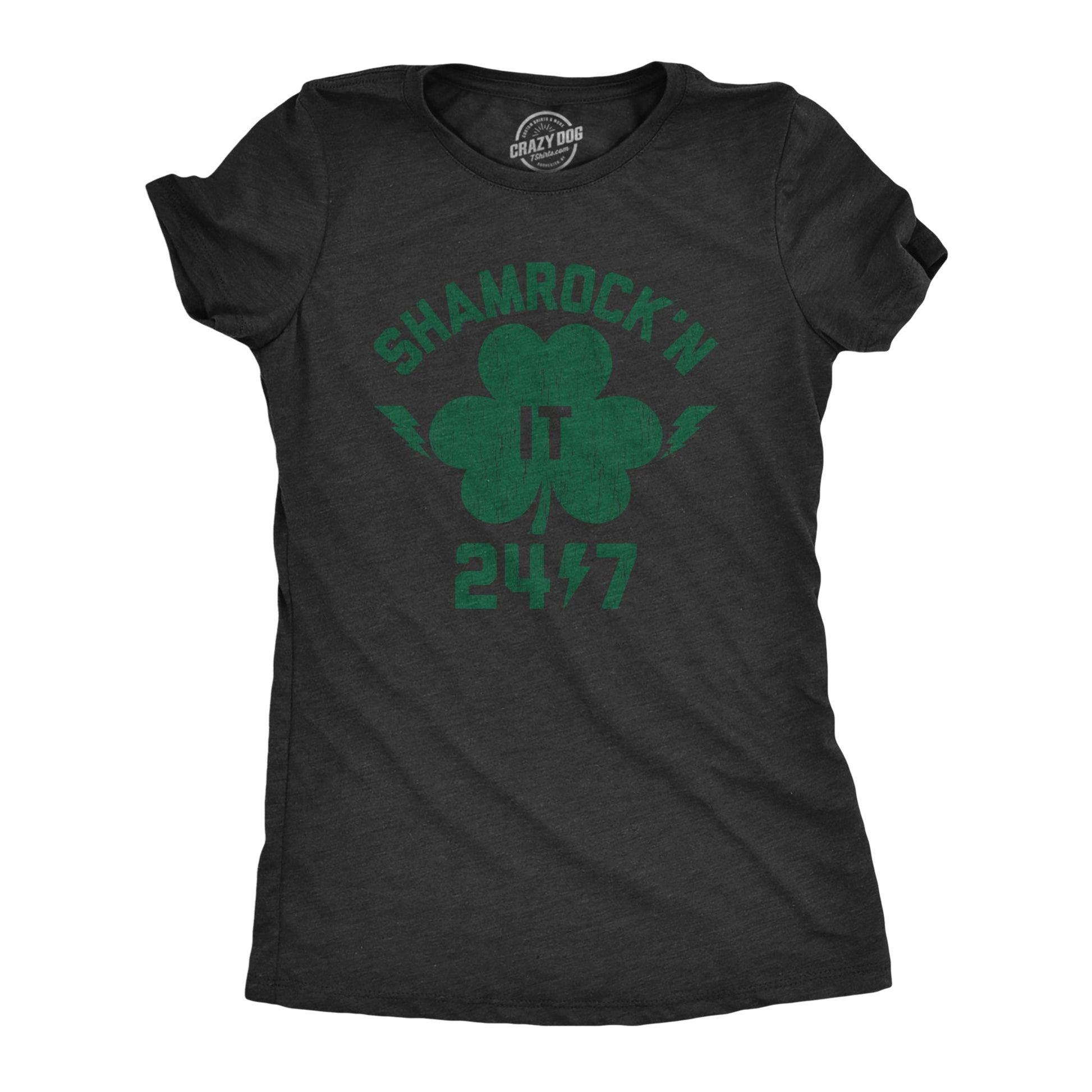 Shamrock'n It 24/7 Women's T Shirt Hoodie, Sweatshirt | WearSparks.com (Image 1)
