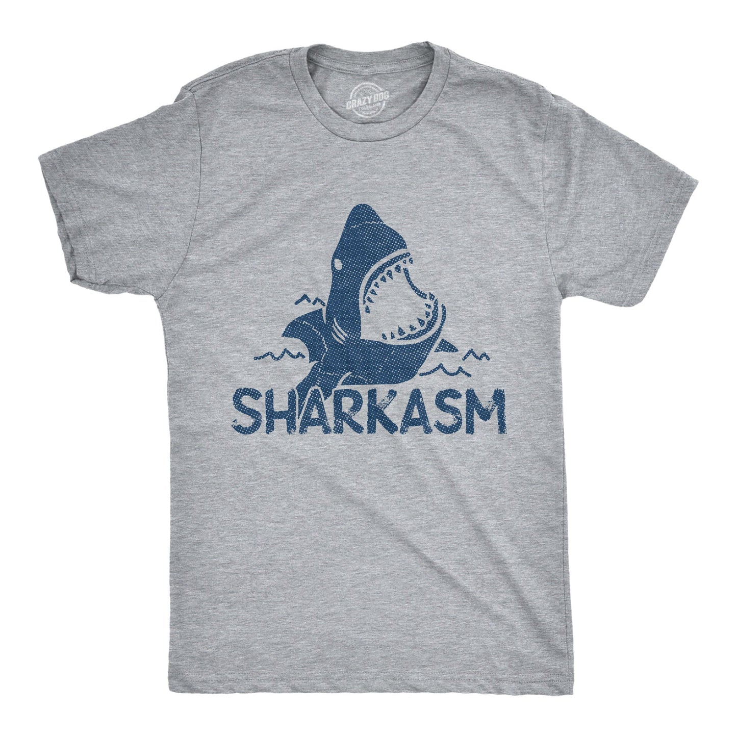 Sharkasm Men's T Shirt Hoodie, Sweatshirt | WearSparks.com (Image 1)