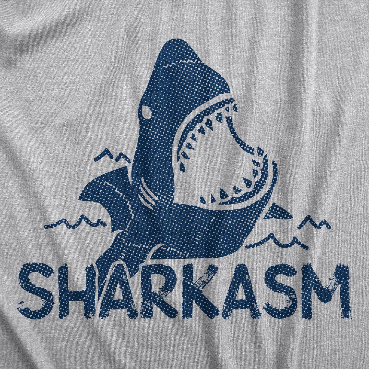 Sharkasm Men's T Shirt Hoodie, Sweatshirt | WearSparks.com (Image 2)