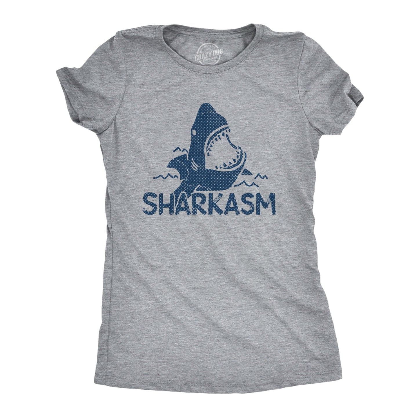 Sharkasm Women's T Shirt Hoodie, Sweatshirt | WearSparks.com (Image 1)