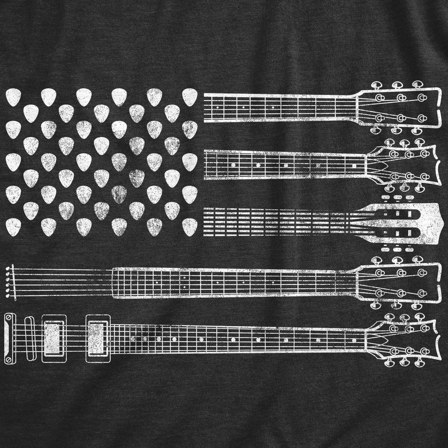 Guitar Flag Women's T Shirt Hoodie, Sweatshirt | WearSparks.com (Image 2)