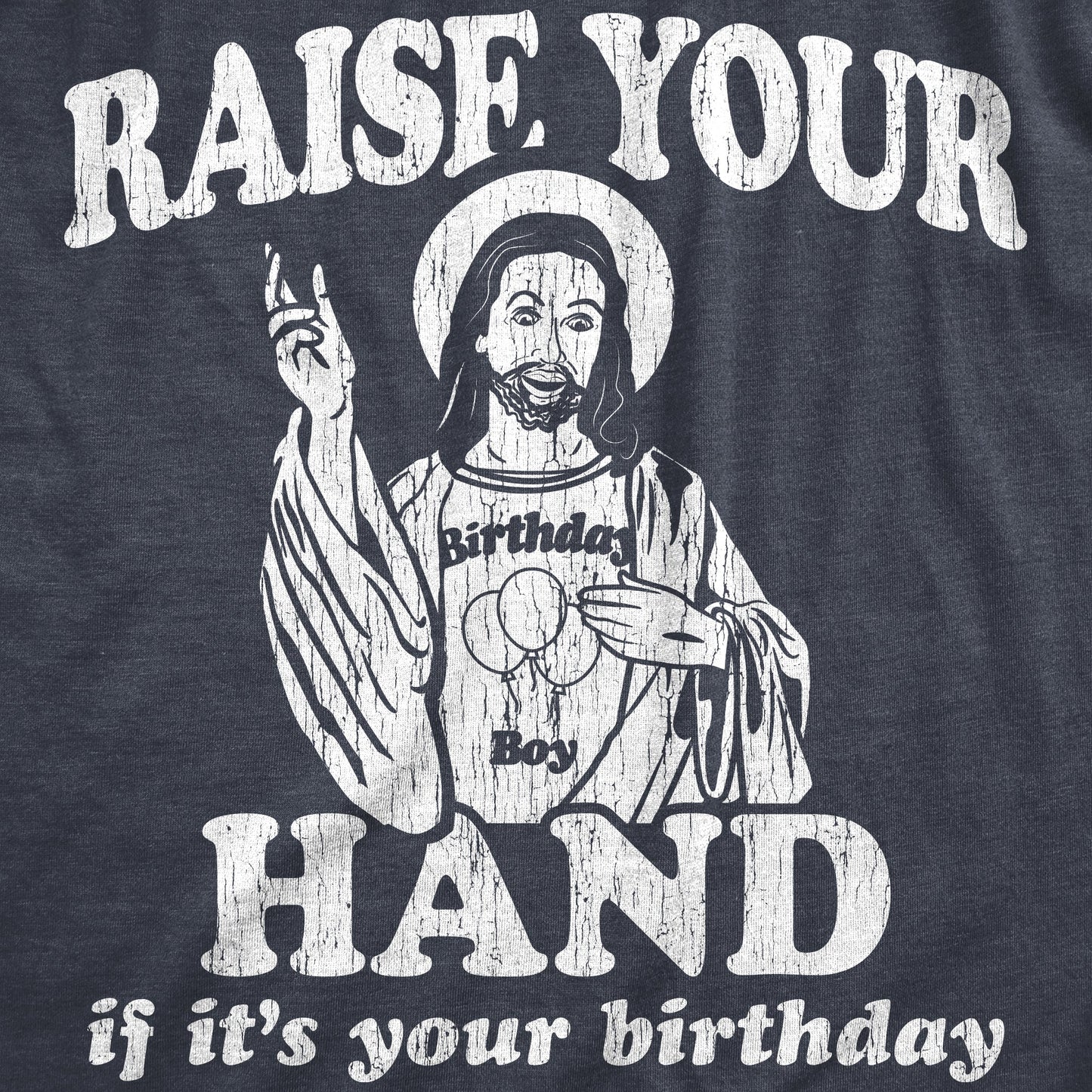 Raise Your Hand If It's Your Birthday Women's T Shirt Hoodie, Sweatshirt | WearSparks.com (Image 2)