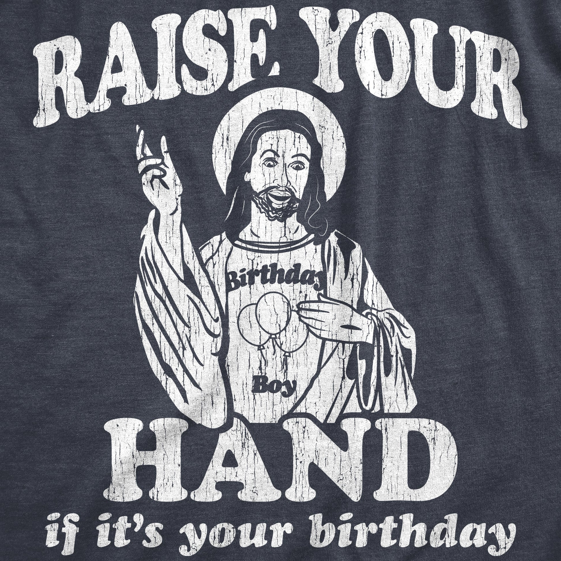 Raise Your Hand If It's Your Birthday Women's T Shirt Hoodie, Sweatshirt | WearSparks.com (Image 2)
