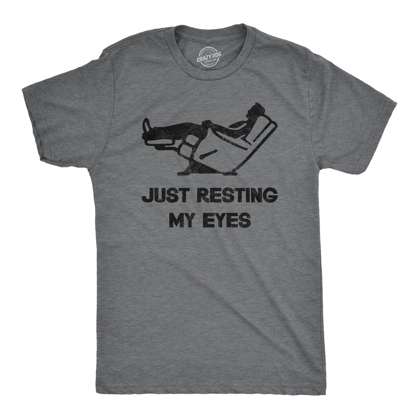Just Resting My Eyes Men's T Shirt Hoodie, Sweatshirt | WearSparks.com (Image 1)
