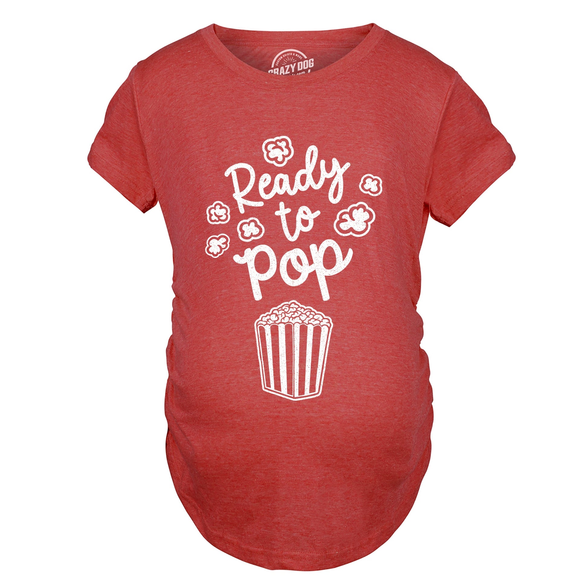 Ready To Pop Maternity T Shirt Hoodie, Sweatshirt | WearSparks.com (Image 1)