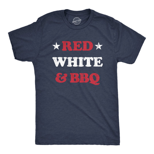 Red White And BBQ Men's T Shirt Hoodie, Sweatshirt | WearSparks.com (Image 1)
