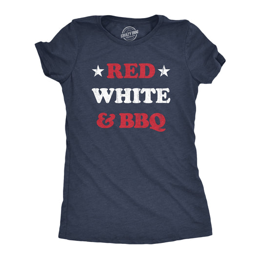 Red White And BBQ Women's T Shirt Hoodie, Sweatshirt | WearSparks.com (Image 1)