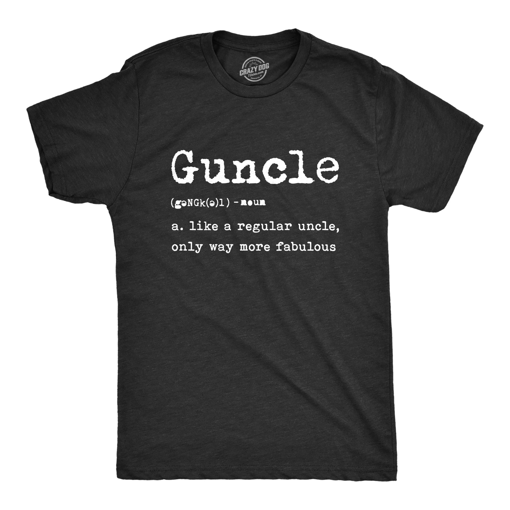 Guncle Definition Men's T Shirt Hoodie, Sweatshirt | WearSparks.com (Image 1)