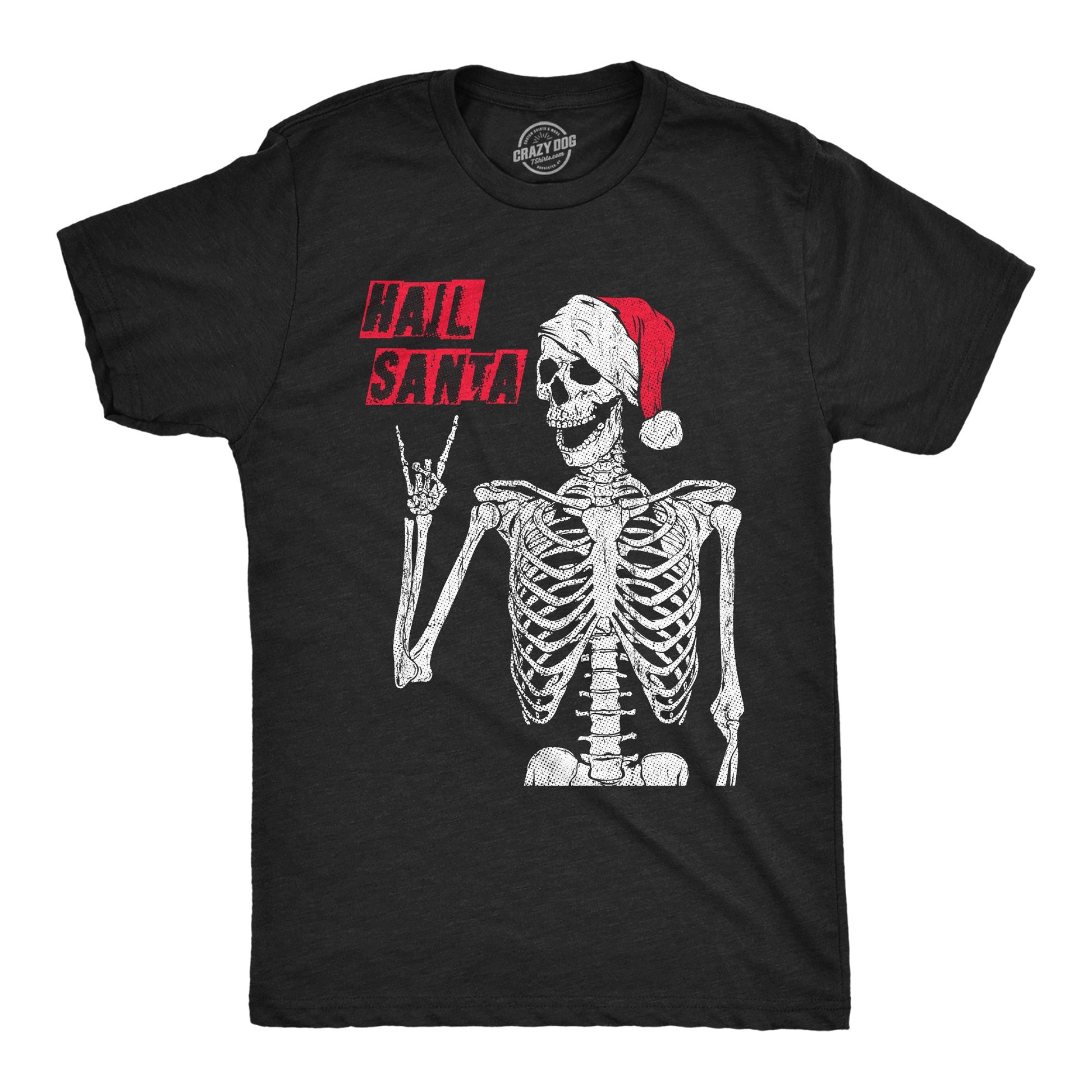 Hail Santa Men's T Shirt Hoodie, Sweatshirt | WearSparks.com (Image 1)