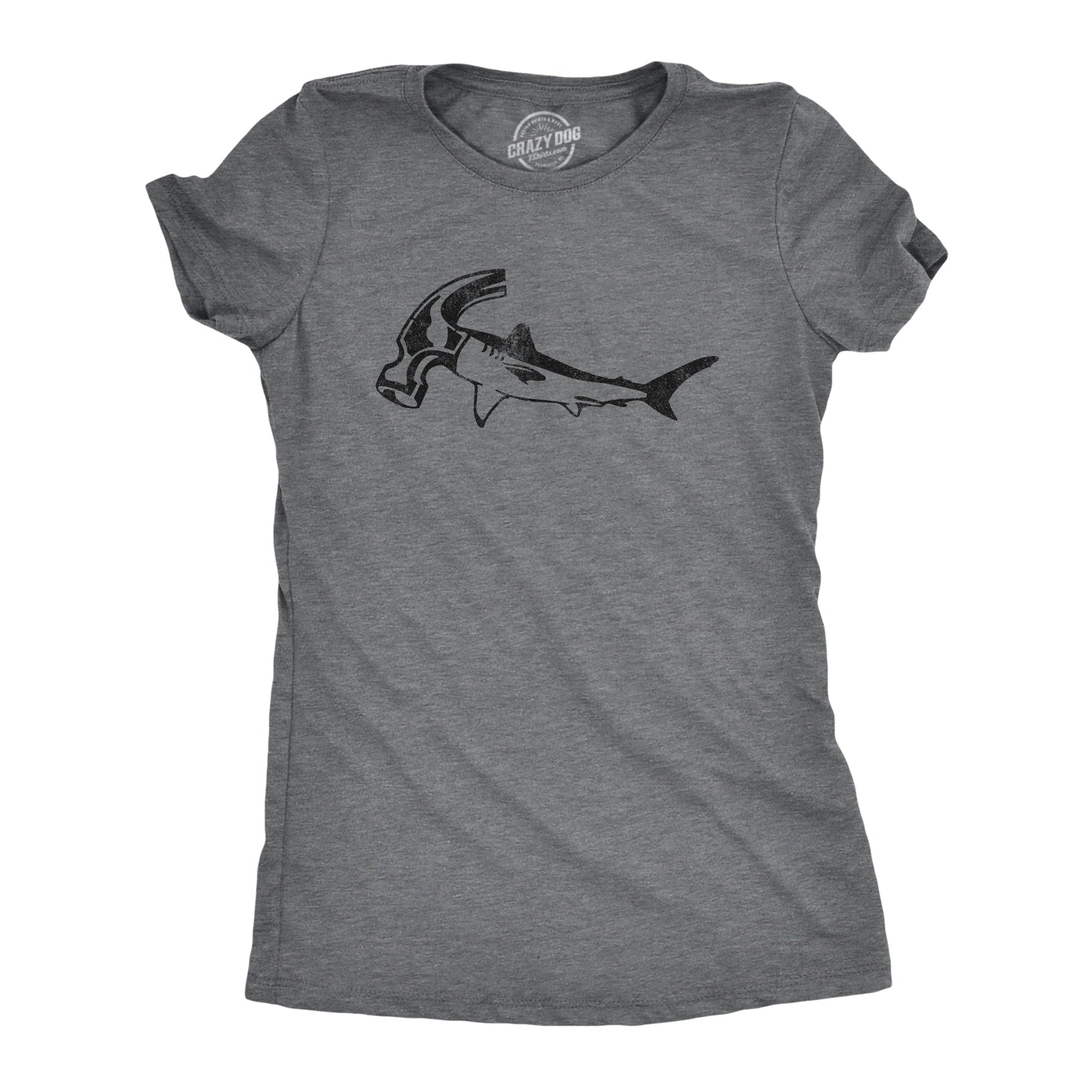 Hammer Head Shark Women's T Shirt Hoodie, Sweatshirt | WearSparks.com (Image 1)