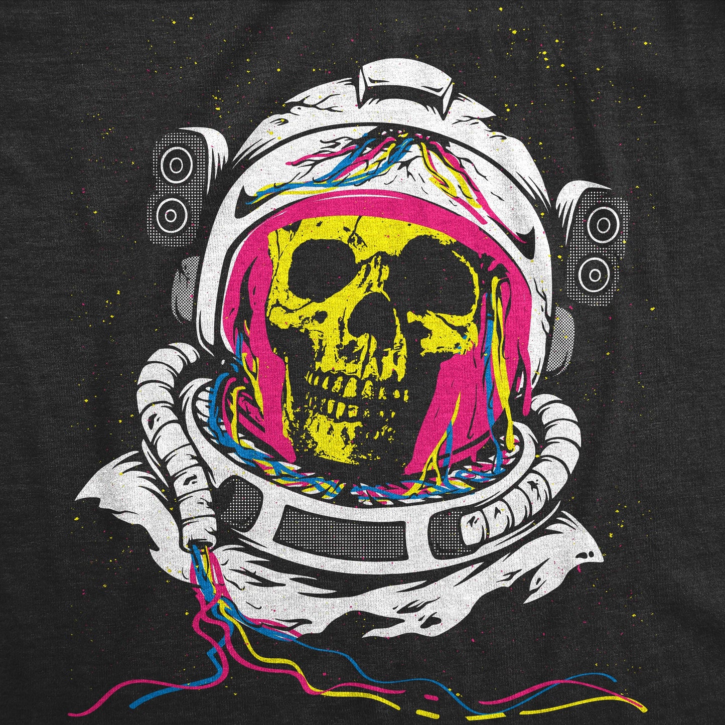Rainbow Astronaut Skull Women's T Shirt Hoodie, Sweatshirt | WearSparks.com (Image 2)