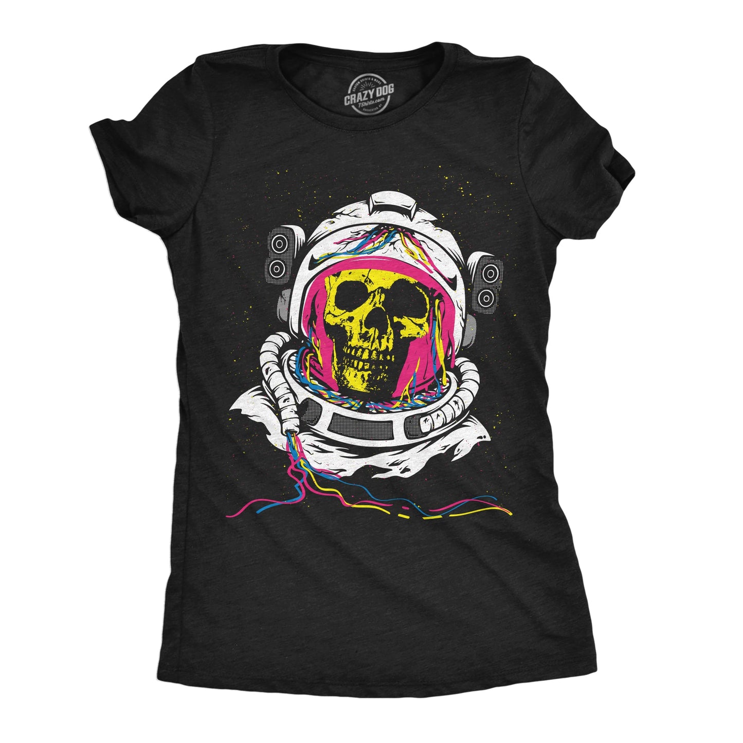 Rainbow Astronaut Skull Women's T Shirt Hoodie, Sweatshirt | WearSparks.com (Image 1)