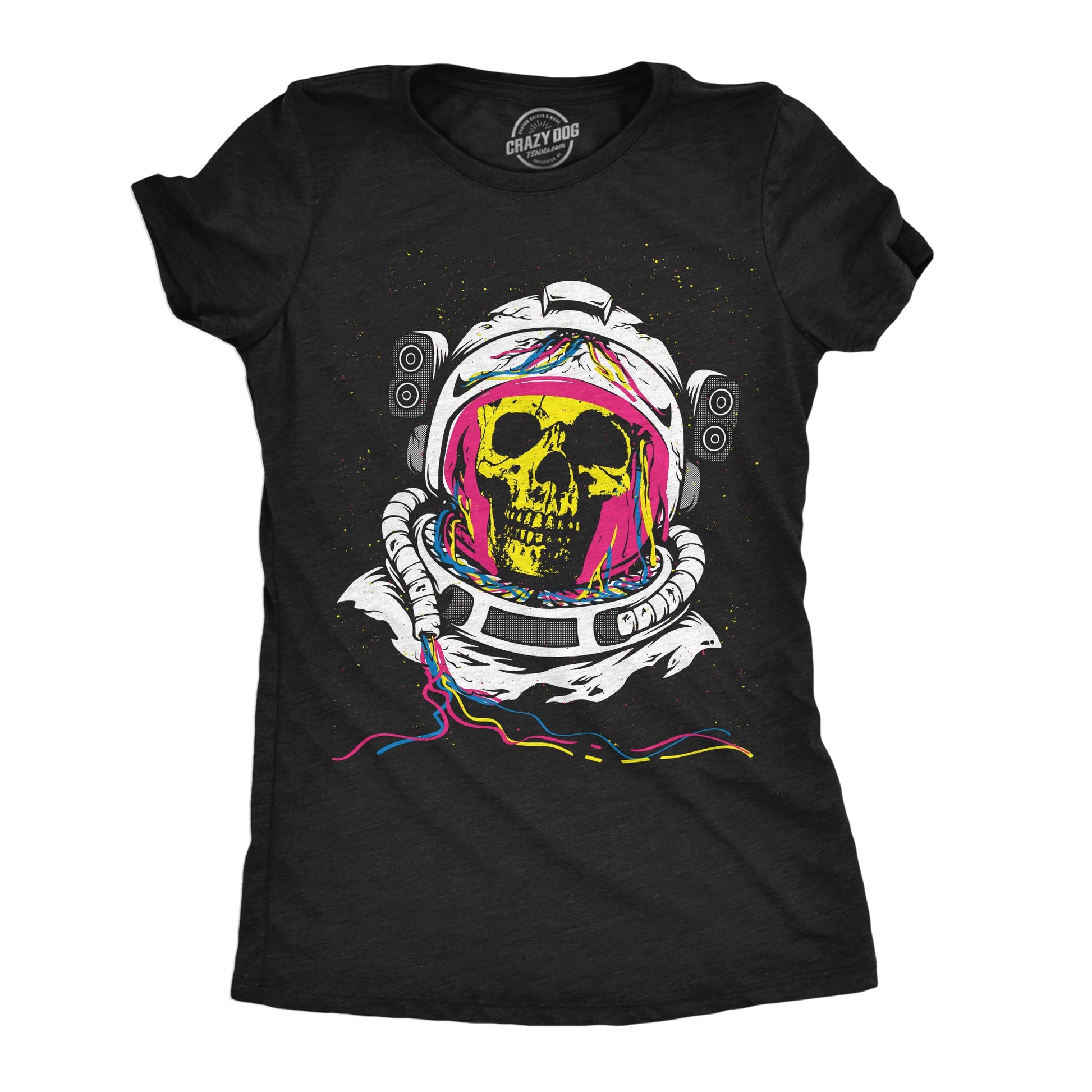 Rainbow Astronaut Skull Women's T Shirt Hoodie, Sweatshirt | WearSparks.com (Image 1)
