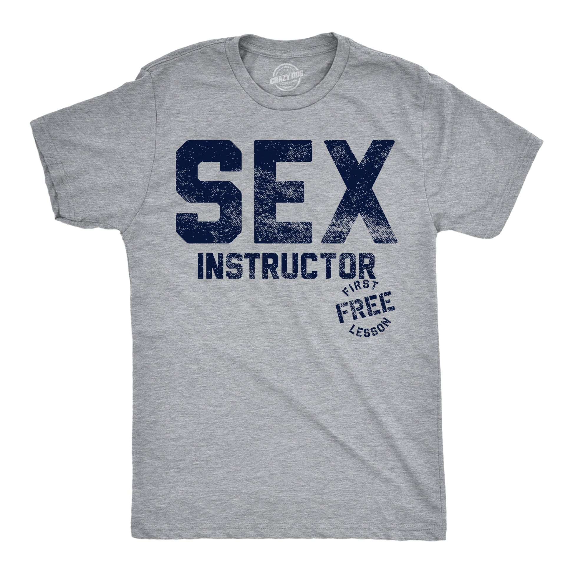 Sex Instructor Men's T Shirt Hoodie, Sweatshirt | WearSparks.com (Image 1)