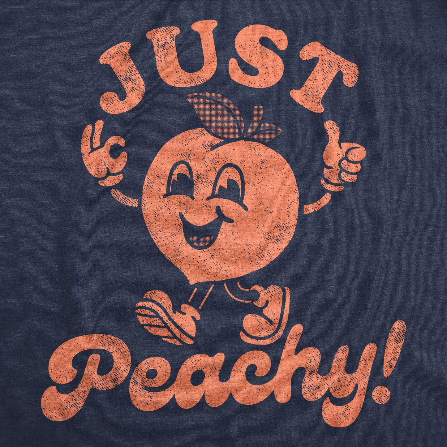 Just Peachy Women's T Shirt Hoodie, Sweatshirt | WearSparks.com (Image 2)