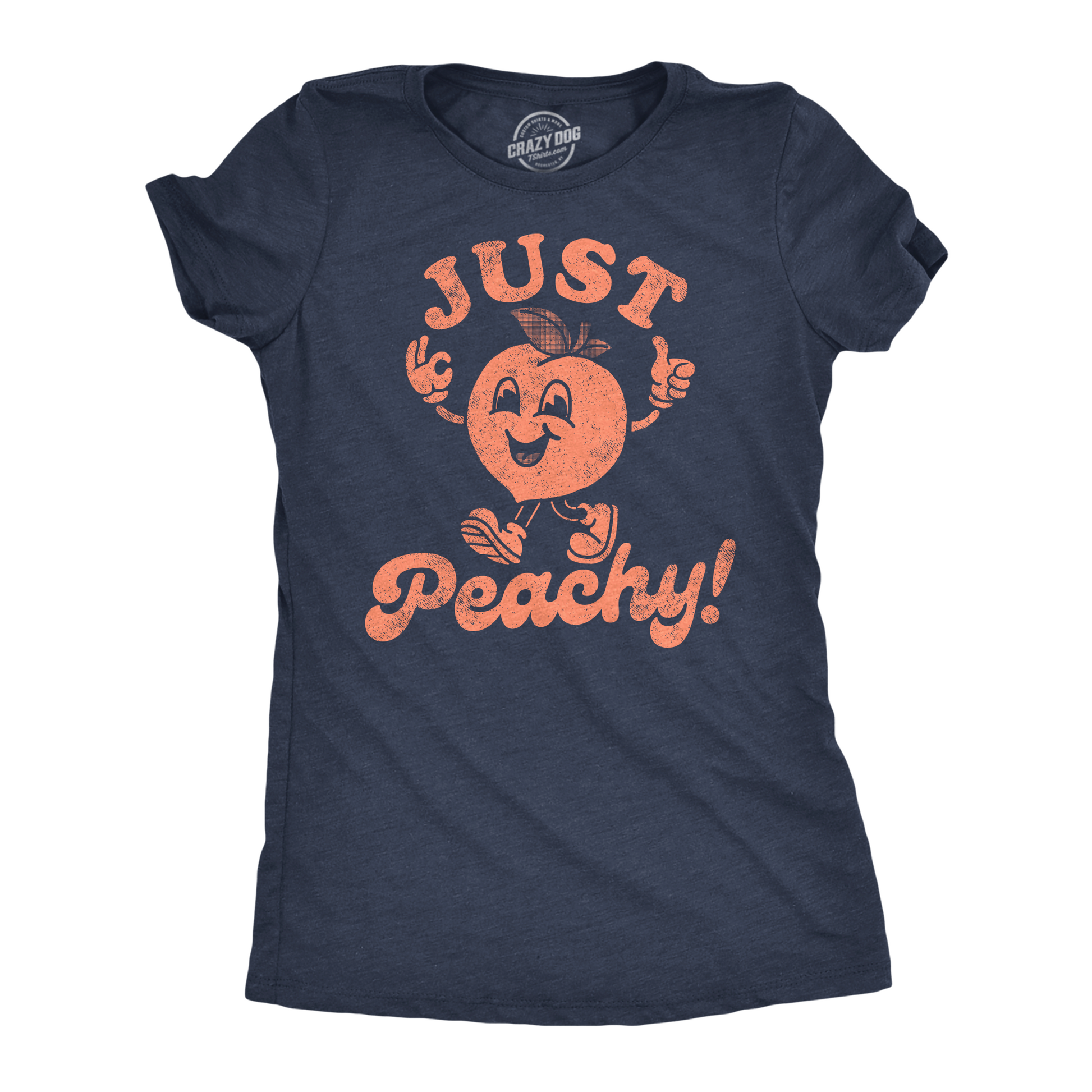 Just Peachy Women's T Shirt Hoodie, Sweatshirt | WearSparks.com (Image 1)