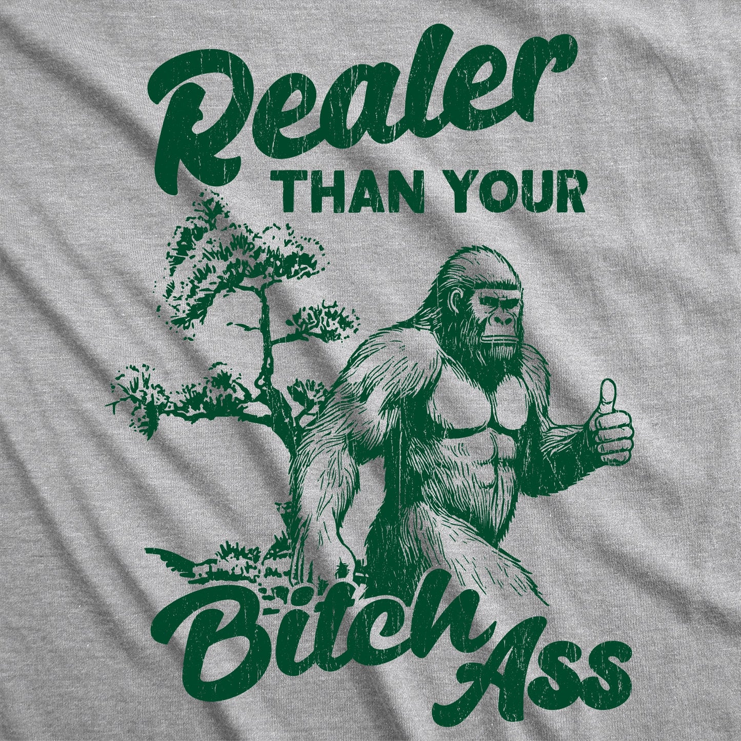Realer Than Your Bitch Ass Men's T Shirt Hoodie, Sweatshirt | WearSparks.com (Image 2)