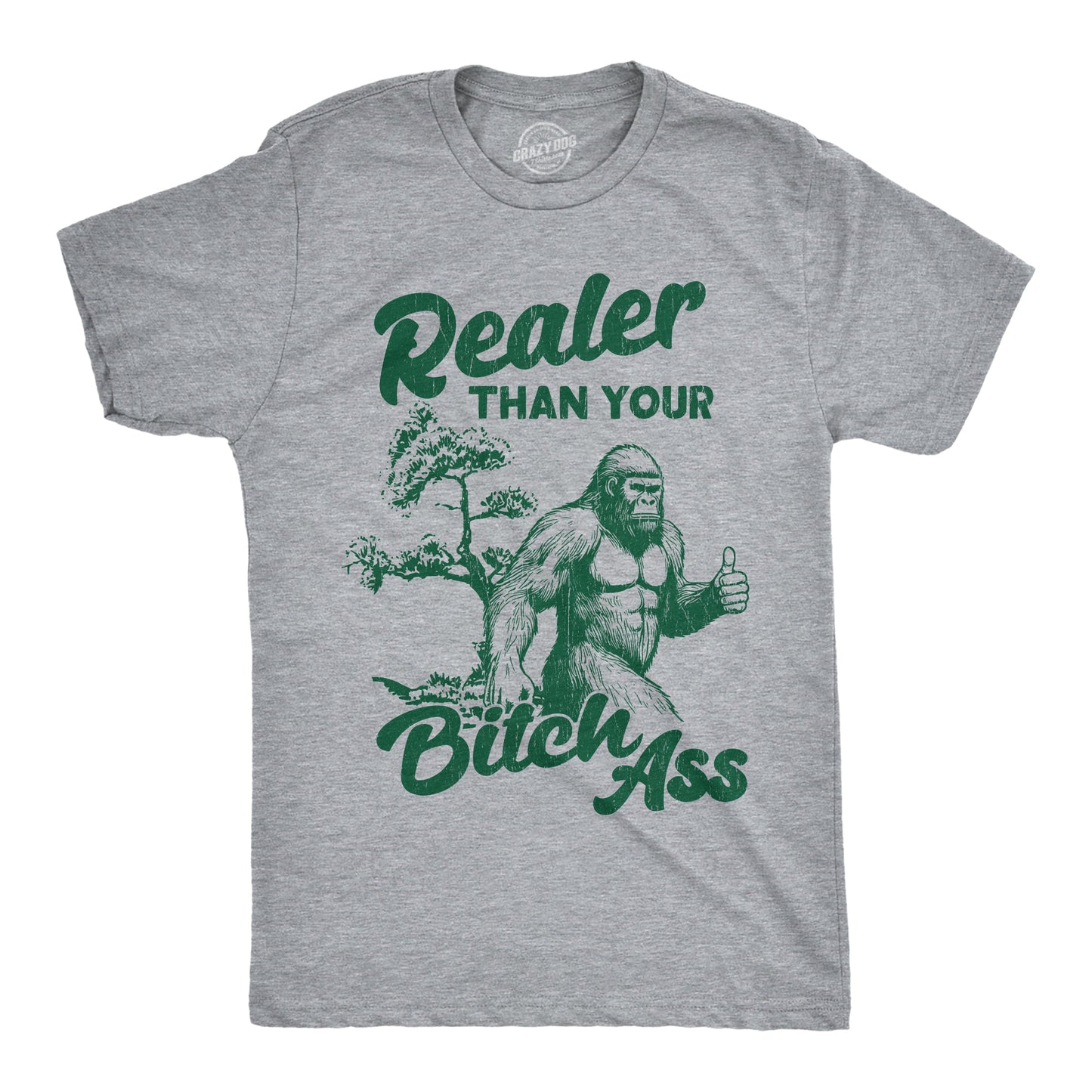 Realer Than Your Bitch Ass Men's T Shirt Hoodie, Sweatshirt | WearSparks.com (Image 1)
