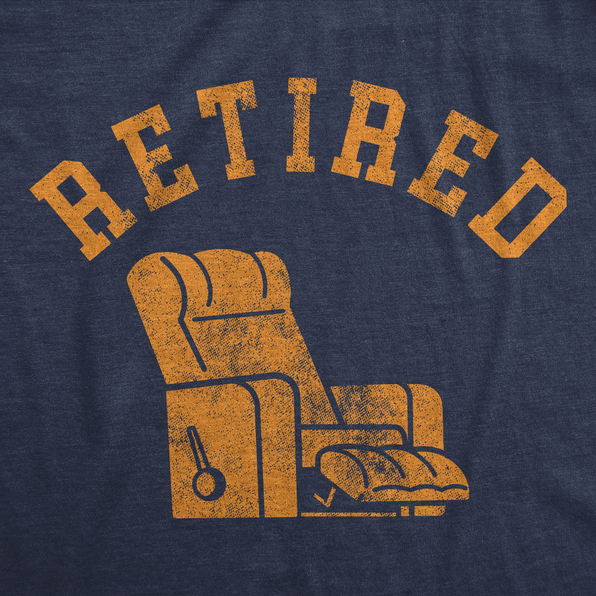 Retired Recliner Men's T Shirt Hoodie, Sweatshirt | WearSparks.com (Image 2)
