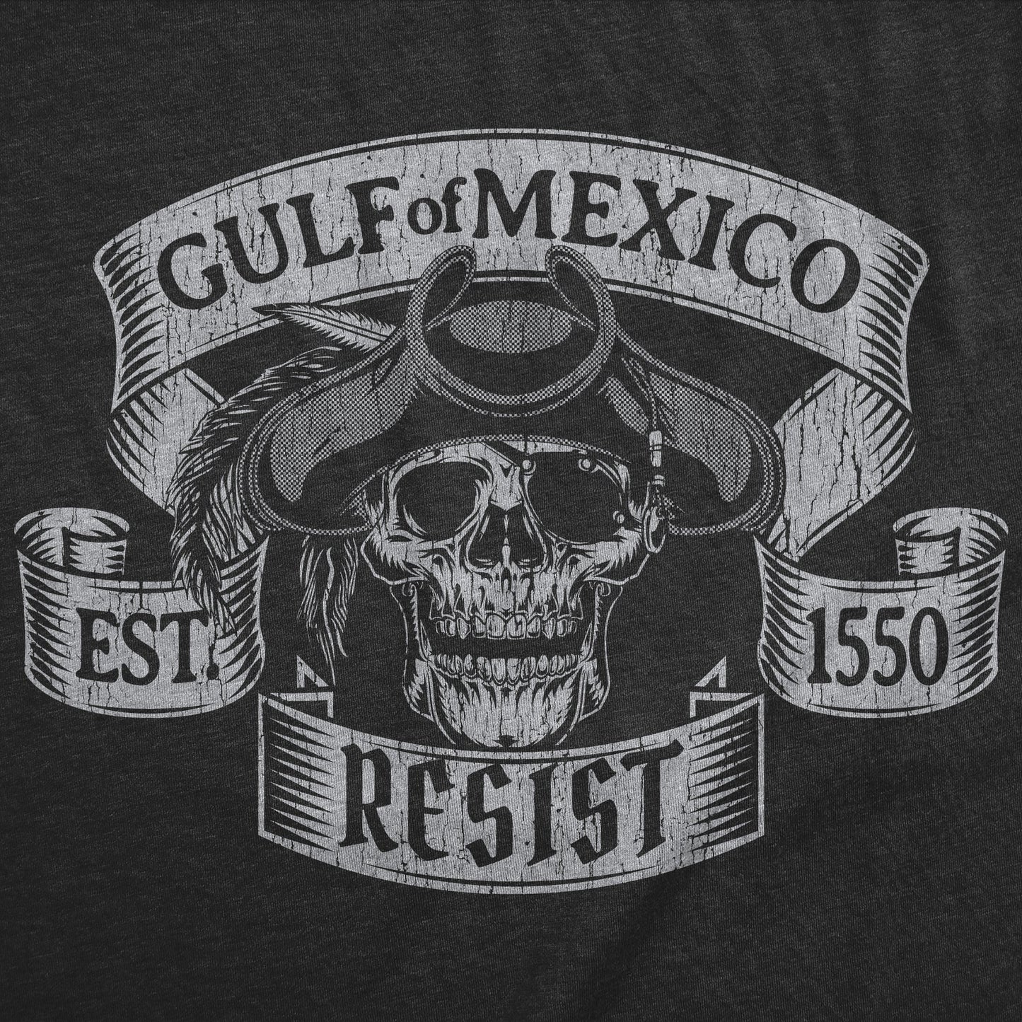 Gulf Of Mexico Resist Men's T Shirt Hoodie, Sweatshirt | WearSparks.com (Image 2)