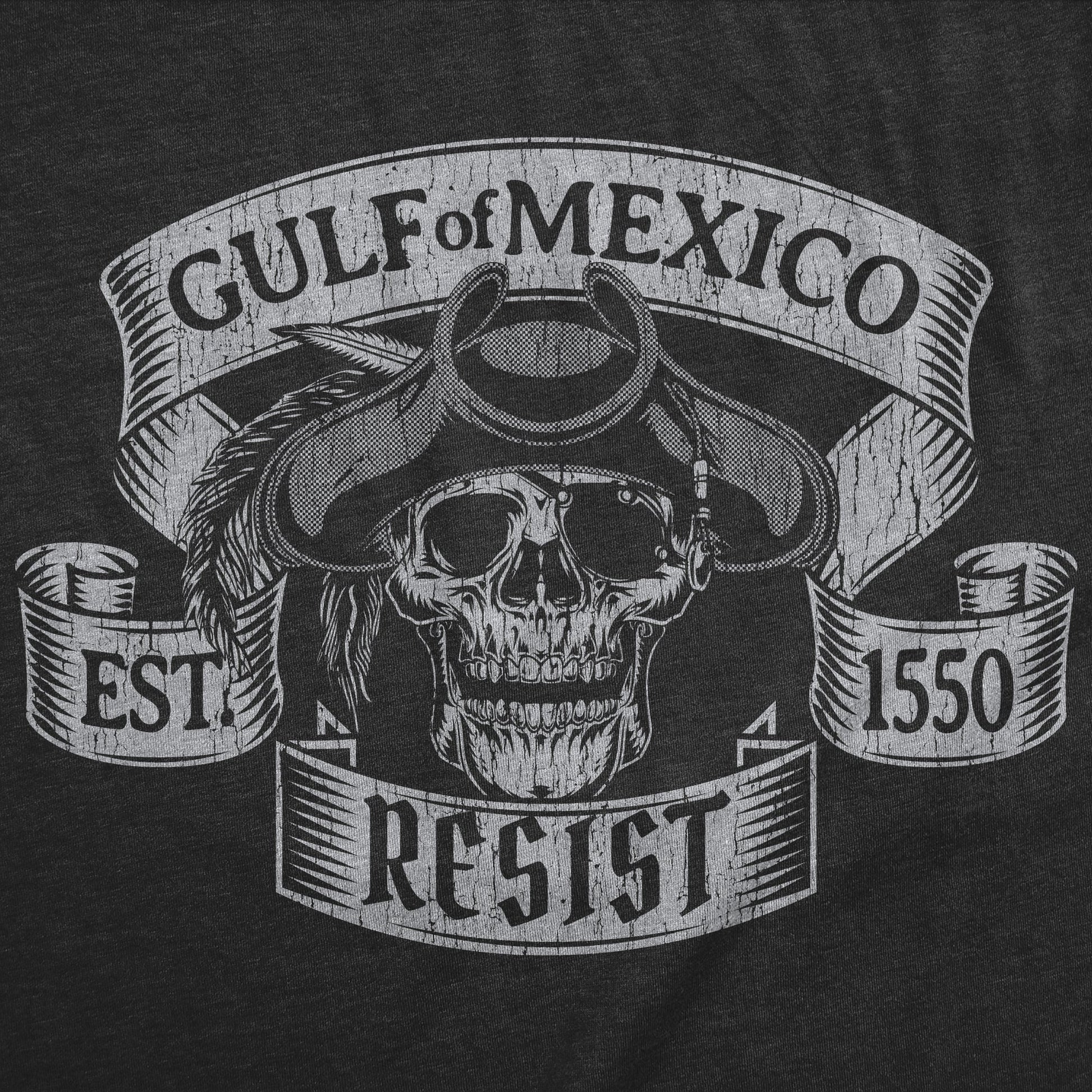 Gulf Of Mexico Resist Men's T Shirt Hoodie, Sweatshirt | WearSparks.com (Image 2)