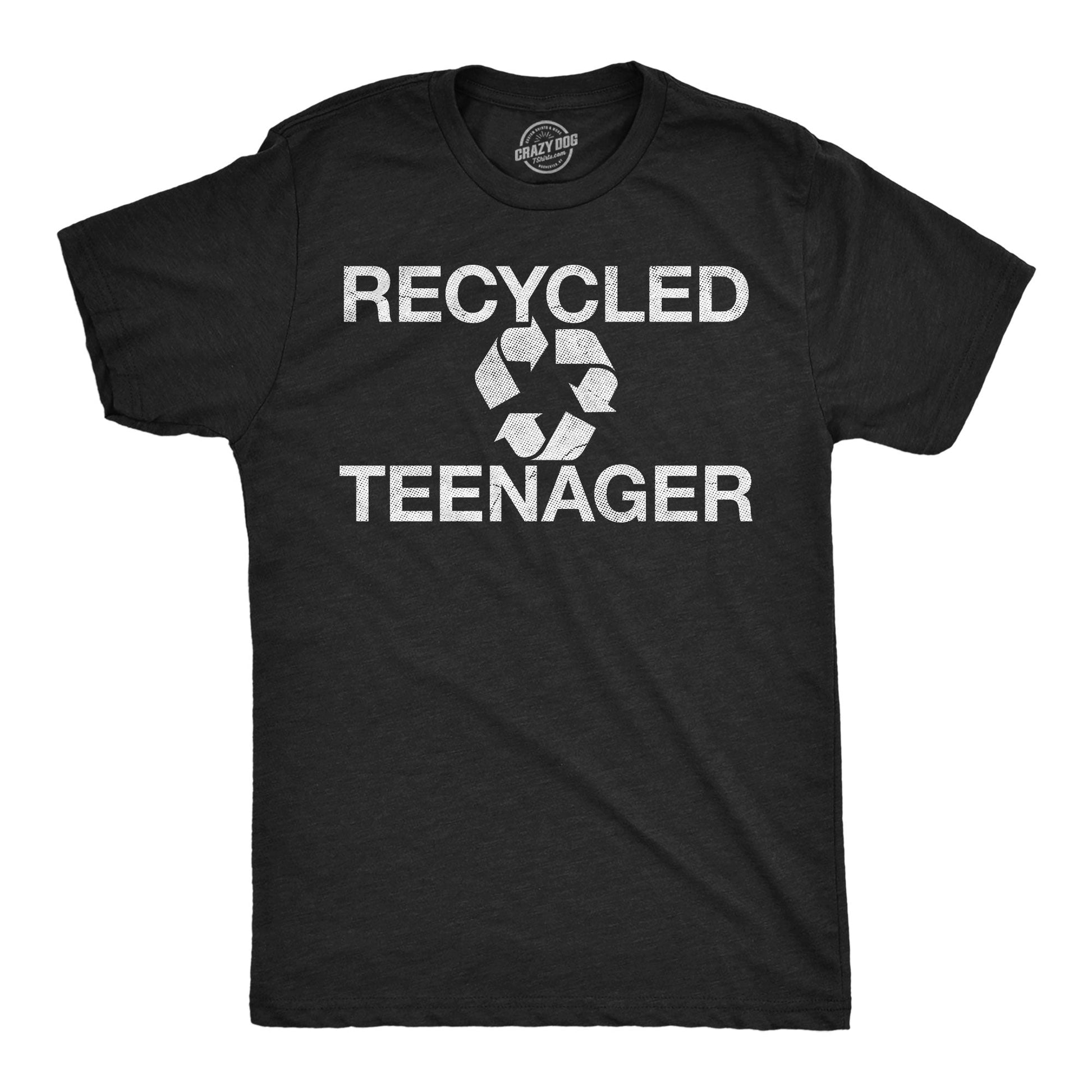 Recycled Teenager Men's T Shirt Hoodie, Sweatshirt | WearSparks.com (Image 1)
