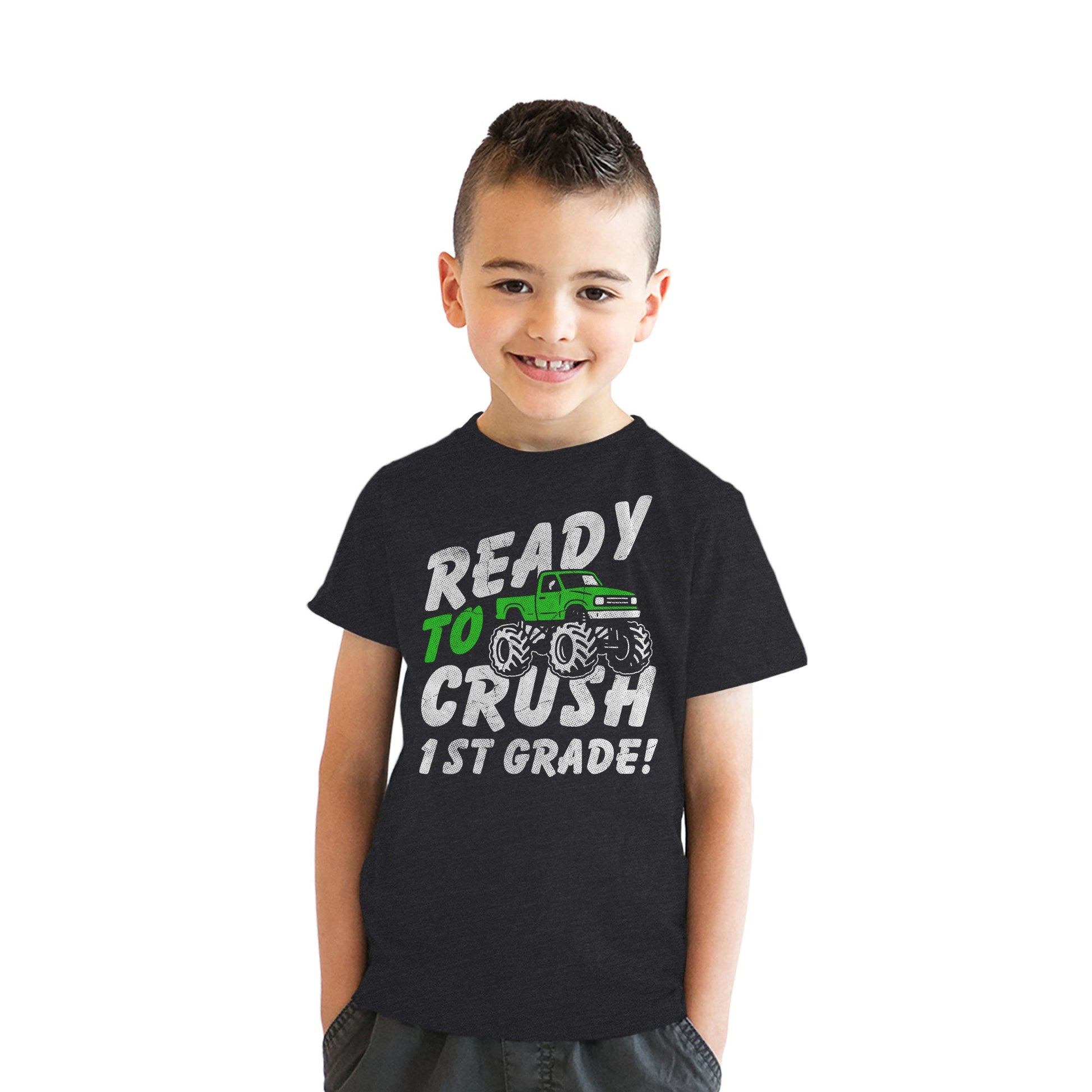 Ready To Crush 1st Grade Youth T Shirt Hoodie, Sweatshirt | WearSparks.com (Image 3)