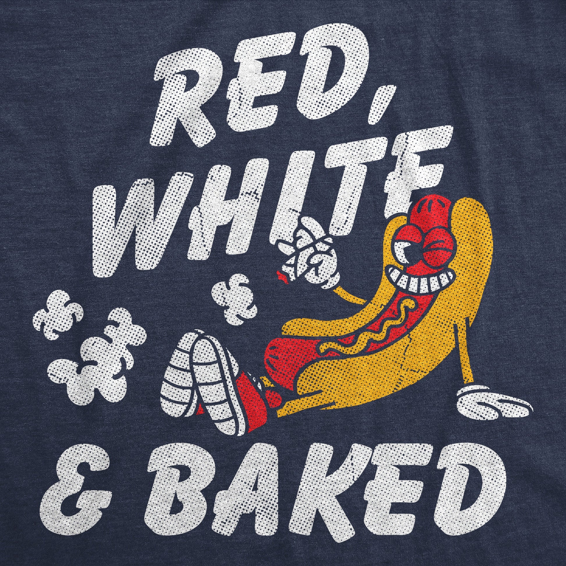 Red White And Baked Men's T Shirt Hoodie, Sweatshirt | WearSparks.com (Image 2)
