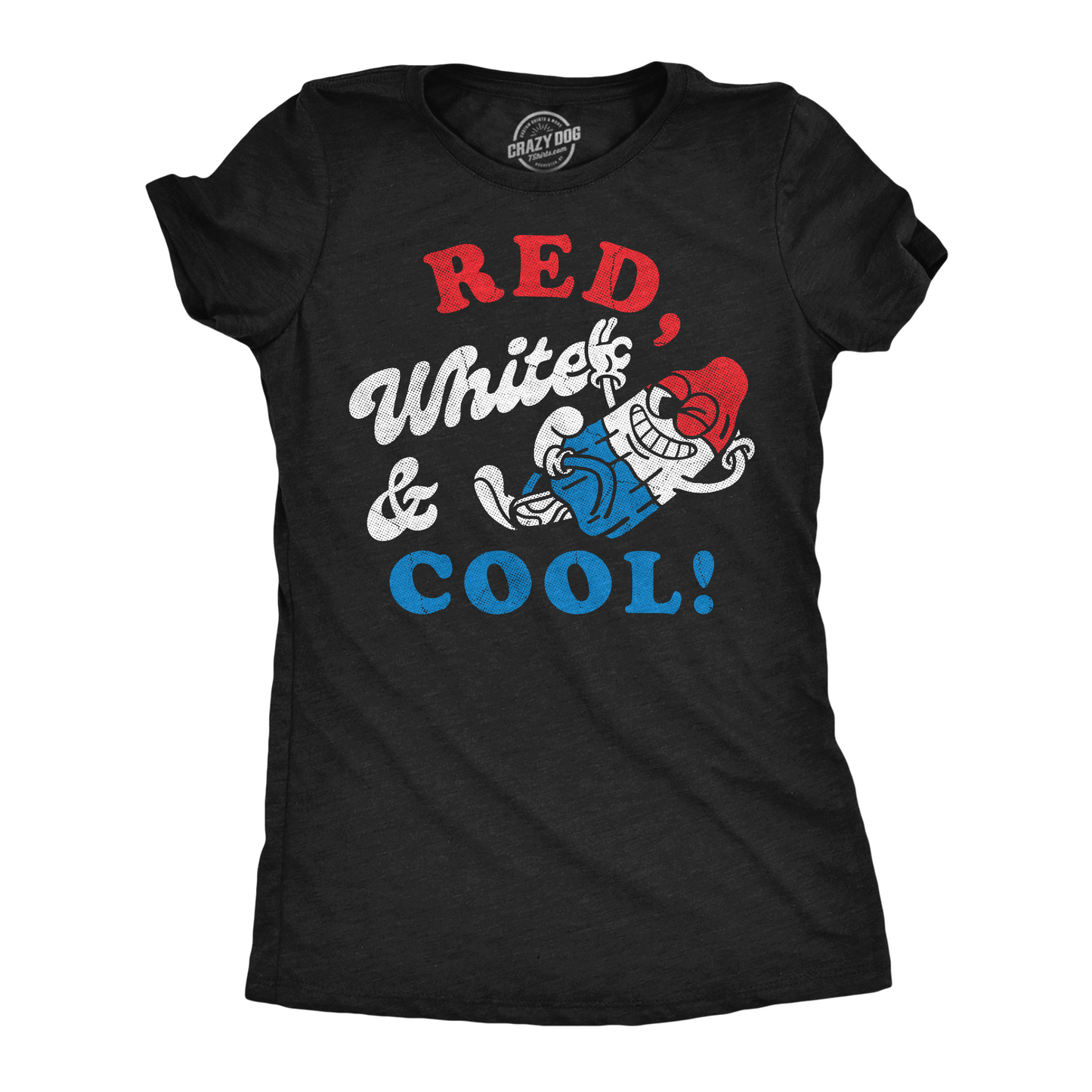 Red White And Cool Women's T Shirt Hoodie, Sweatshirt | WearSparks.com (Image 1)