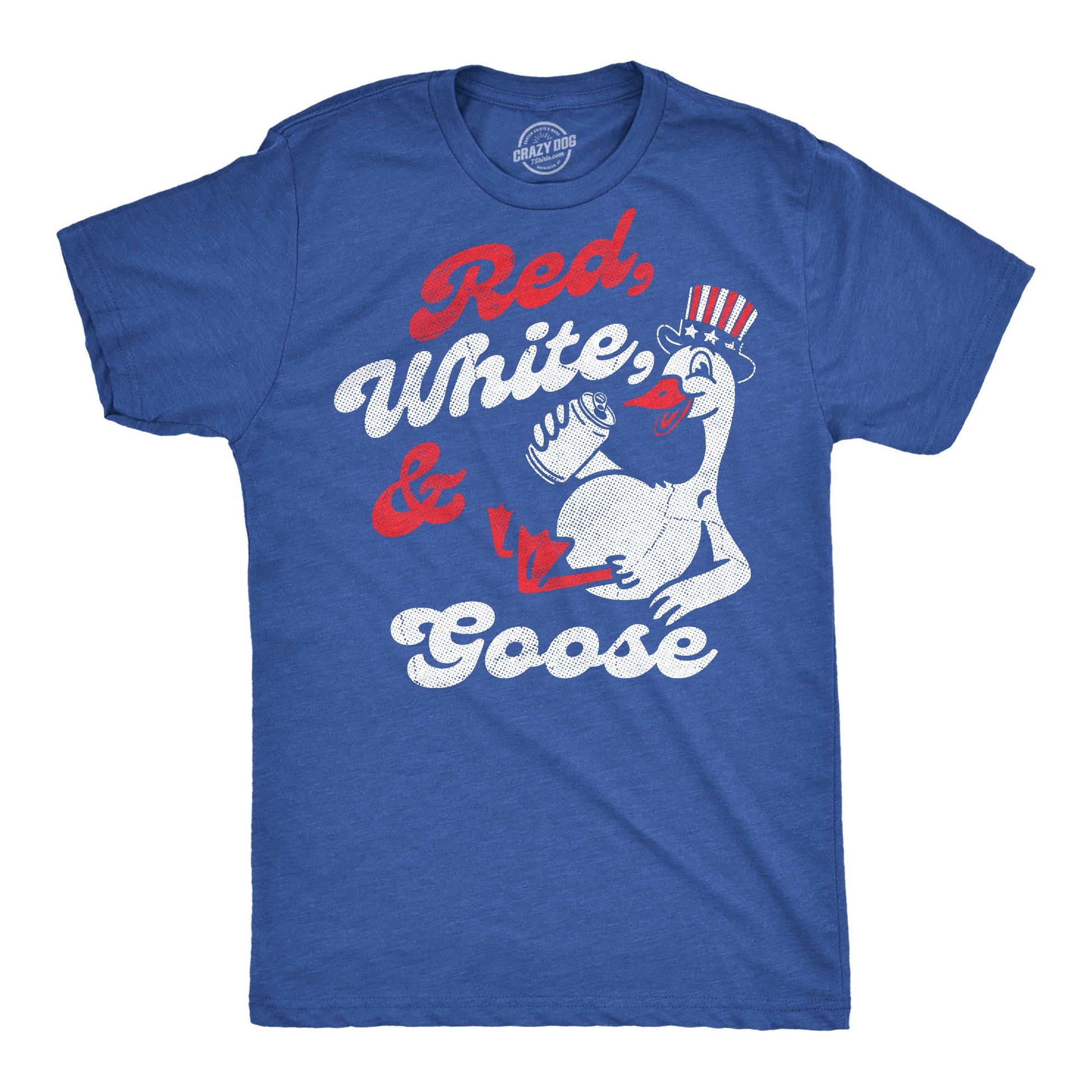 Red White And Goose Men's T Shirt Hoodie, Sweatshirt | WearSparks.com (Image 1)