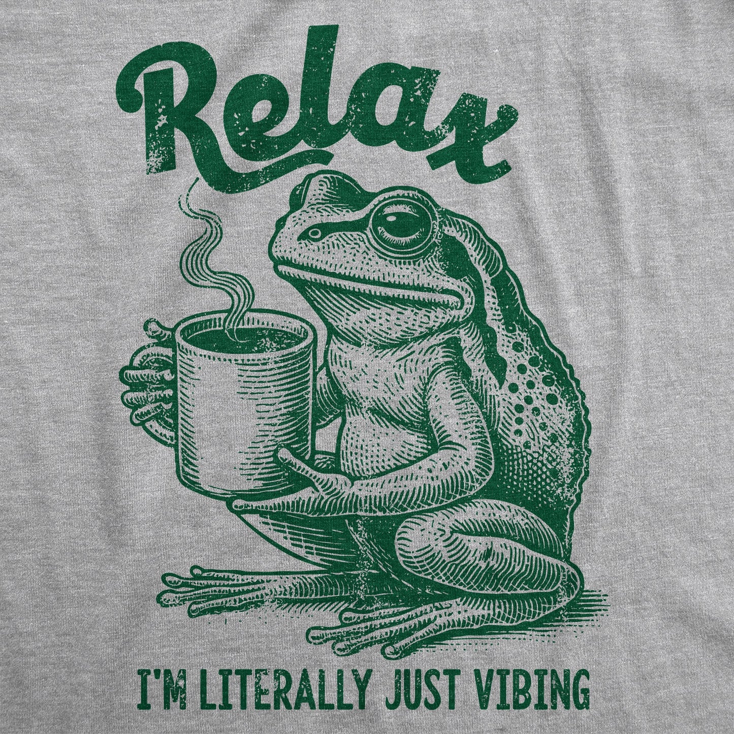 Relax Im Literally Just Vibing Men's T Shirt Hoodie, Sweatshirt | WearSparks.com (Image 2)