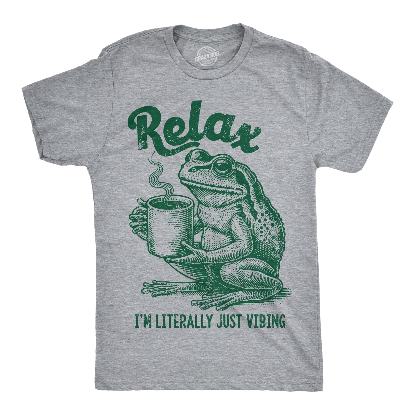 Relax Im Literally Just Vibing Men's T Shirt Hoodie, Sweatshirt | WearSparks.com (Image 1)