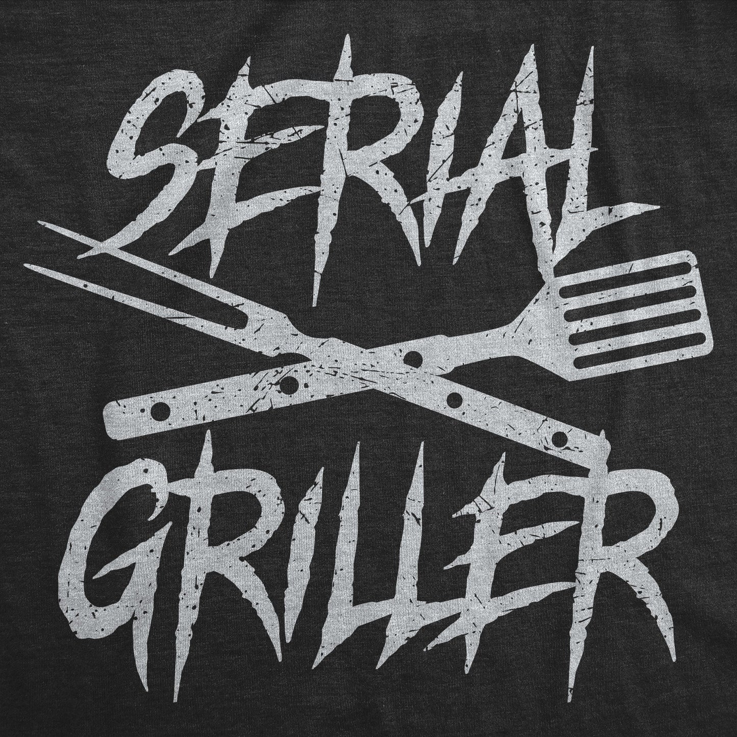 Serial Griller Men's T Shirt Hoodie, Sweatshirt | WearSparks.com (Image 2)